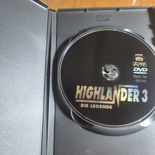 Highlander 3 DVD like new, fantasy action