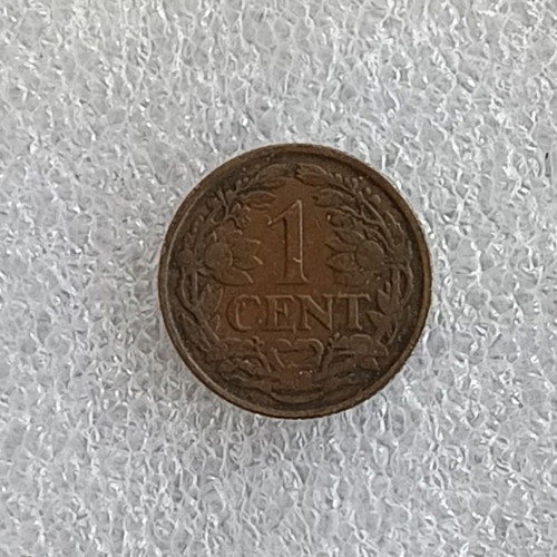 Netherlands 1 Cent coin 1927 bronze