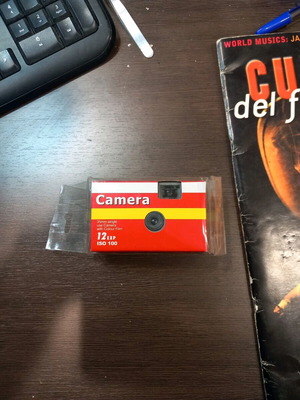 Disposable camera new, instant print