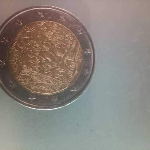 France 2 euro 2019 Berlin coin used