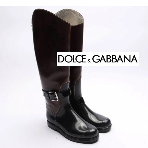 (37) Dolce&Gabbana rain boots, galoshes, shoes, riding, rain boots, riding
