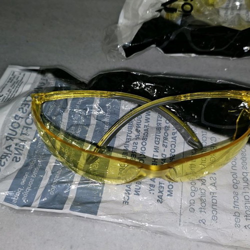 Airsoft glasses yellow