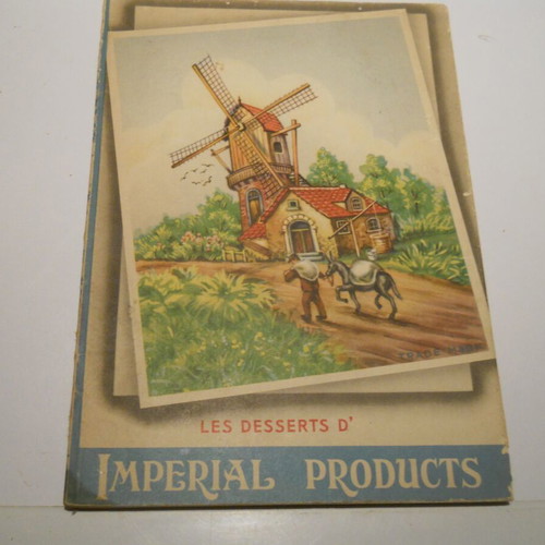 Les desserts d Imperial Products cookbook used, patisserie