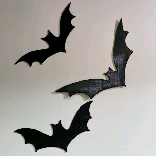 Decorative bats new, one piece