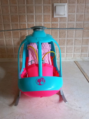 Barbie ελικόπτερο σαν καινούριο