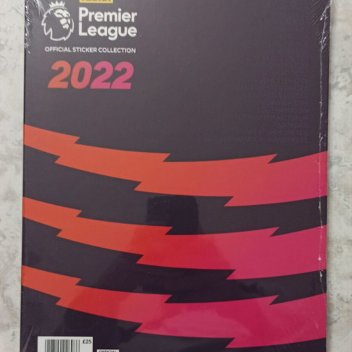 Panini Premier League 2021-2022 hardcover album new