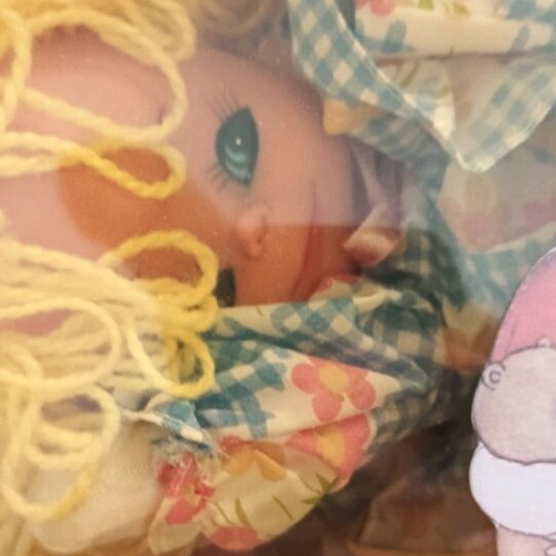 Vintage Plaggona Cherry doll like new in box