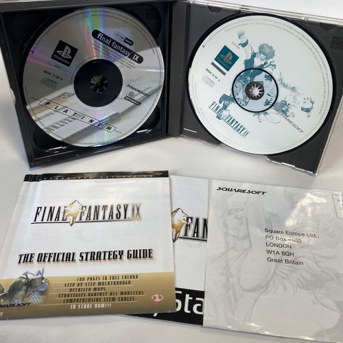 Final Fantasy IX PS1 game like new, English version