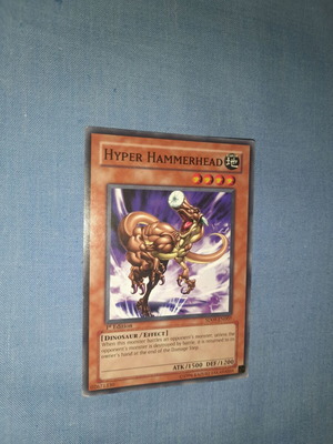 Yu Gi Oh Hyper Hammerhead κάρτα καινούργια