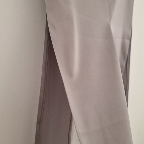 Midi skirt with slits like new, gray, size small
