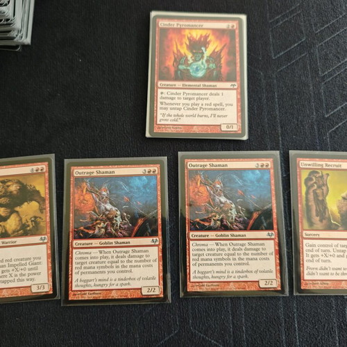 Magic the Gathering Eventide Eve 128 Cards Like New with Sleeves