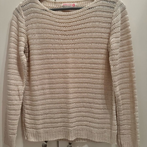 Pullover used size M beige