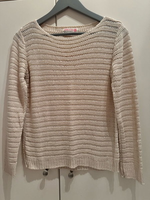Pullover used size M beige