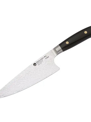 KATAHIRO KUBOTA Sense 8" Chef Knife Damascus with Ebony Handle New
