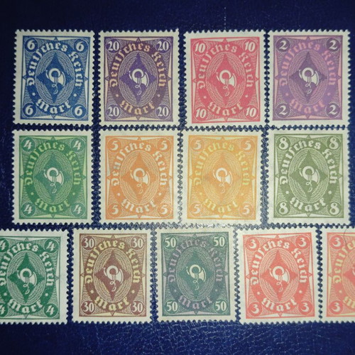 Weimar Germany mint stamps collection