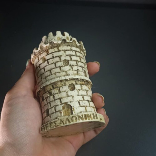 White Tower figurine used 10cm