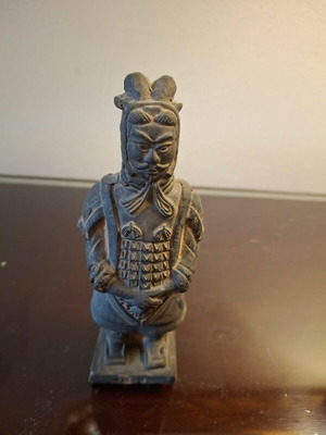 Terracotta Army replica collection, 4 ceramic statues from China