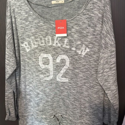Fox dress gray new, size XXL