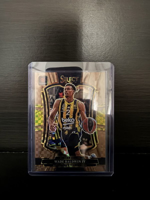 2025-26 Panini Select EuroLeague Bronze Checker #169 Wade Baldwin IV like new