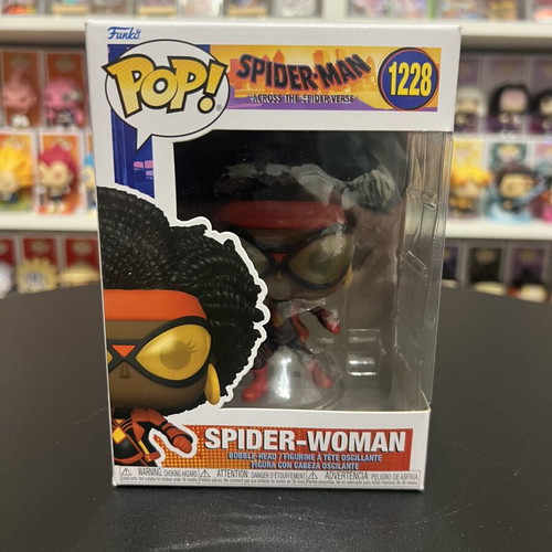 Funko Pop Spider-Woman 1228 used from Spider-Man Across the Spider-verse