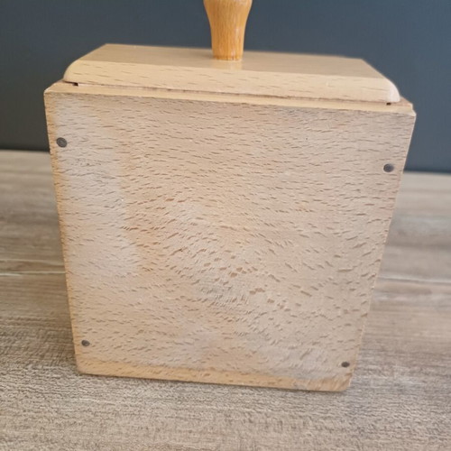 Klingenthal Wooden Coffee Grinder like new, 1950s-60s