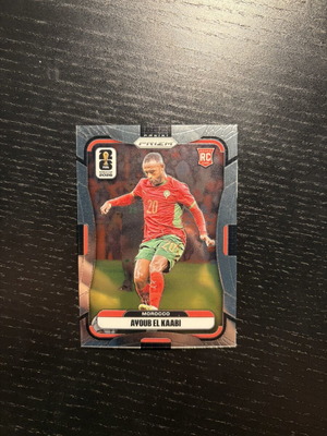 Ayoub El Kaabi 2026 Panini Prizm FIFA World Cup RC κάρτα καινούργια