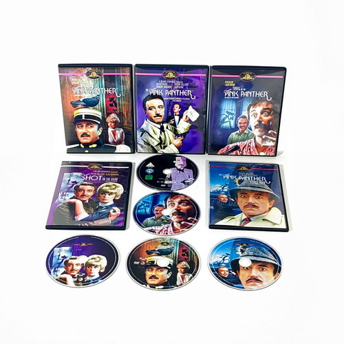 The Pink Panther 5-DVD collection with Peter Sellers