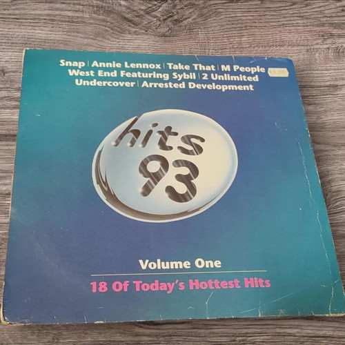 Hits 93 Volume One vinyl record used