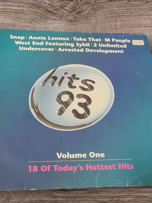 Hits 93 Volume One vinyl record used