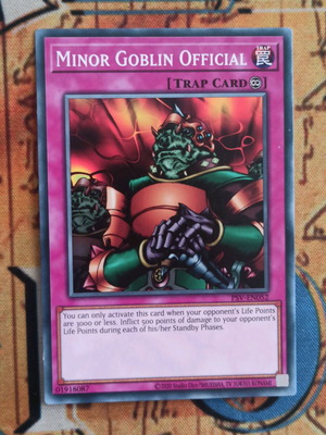 Minor Goblin Official Continuous Trap κάρτα σαν καινούργιο
