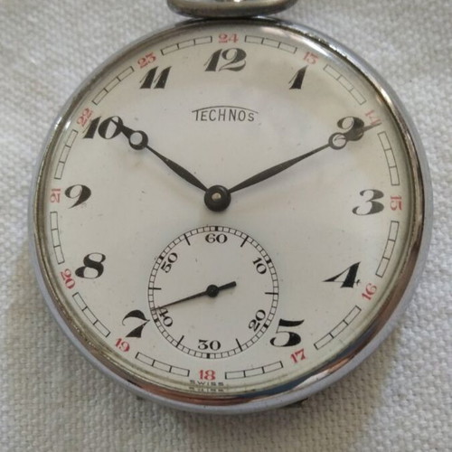 Technos pocket watch like new