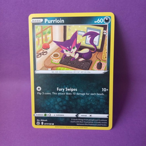 Purrloin Pokmon Card like new -  0,33 - Vendora.cy