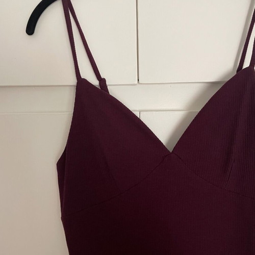 Bodycon dress Funky Buddha small, like new, dark red