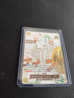 Gum-Gum Golden Rifle OP15-116 One Piece card like new