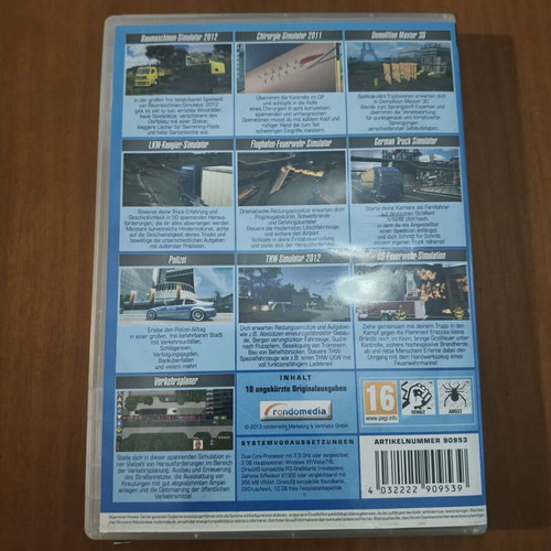 Das große Simulations-Paket PC game used, complete