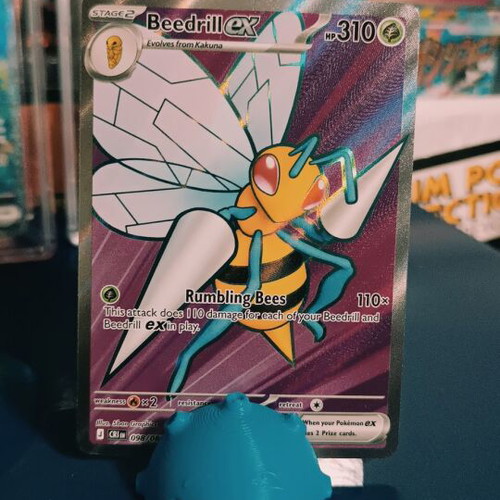 Beedrill ME04 098/086 Ultra Rare Chaos Rising Pokémon TCG card new