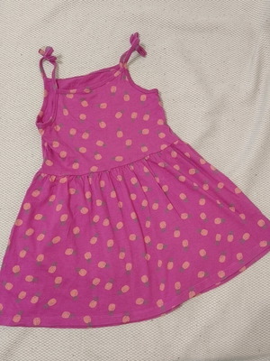 Fuchsia dress C&A 3 years like new