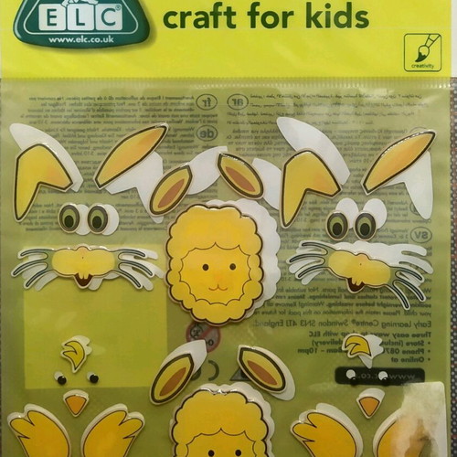 Craft sticker set for kids from Early Learning Centre new