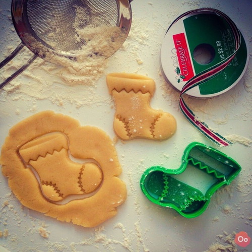 Christmas sock cookie cutter made to order, PETG