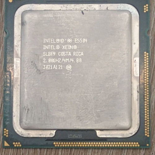 Intel Xeon E5504 processor like new, server and workstation CPU