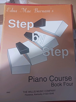 Step by Step Burnam s book new, piano course book four