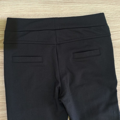 Women's black pants size S like new, thick lining for autumn/winter