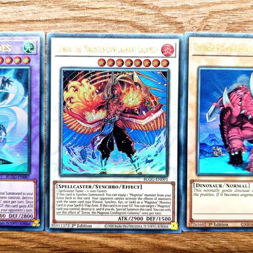 Yu-Gi-Oh Card Bundle BLGG Mint Condition, 15 Cards