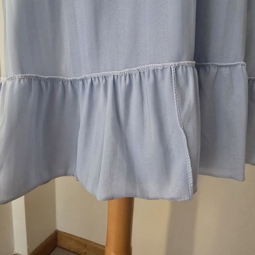 Vintage nightgown used, blue, size S