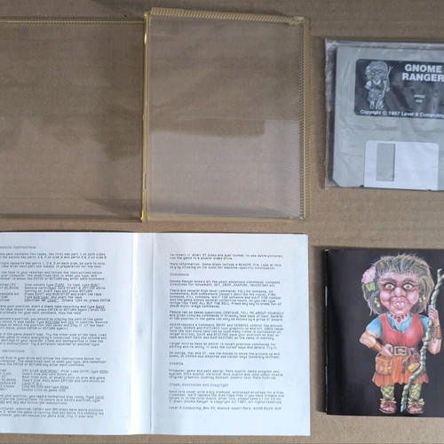 Gnome Ranger (Level 9) Amiga like new with plastic case