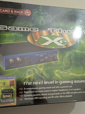 Hercules Game Theater XP new, full boxed with external rack