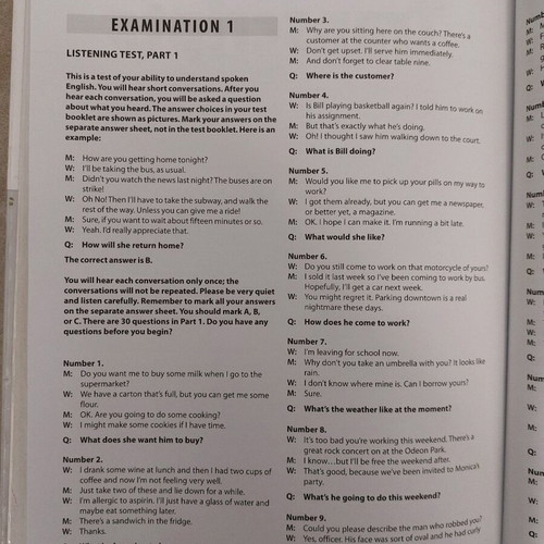 Ecce Practice Examinations Lower exam Book 1 used