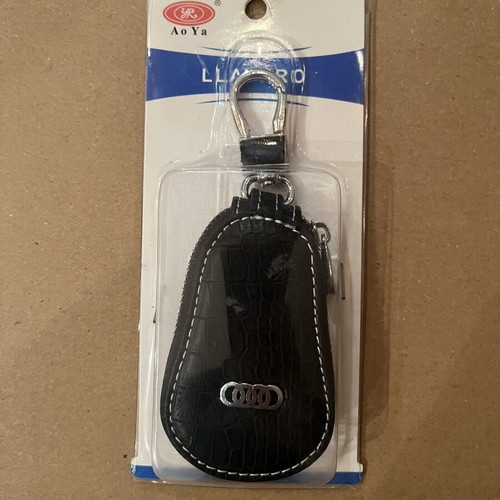 Audi key case new, black