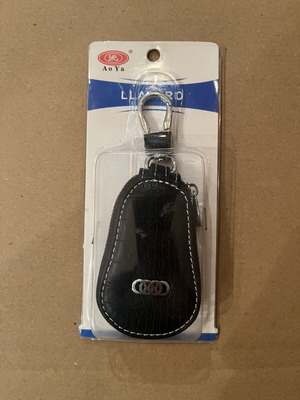 Audi key case new, black