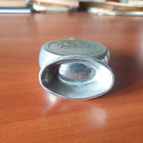 Tin flask used